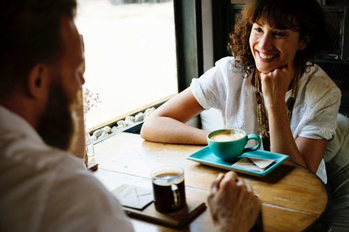 tawkify date, woman smiling
