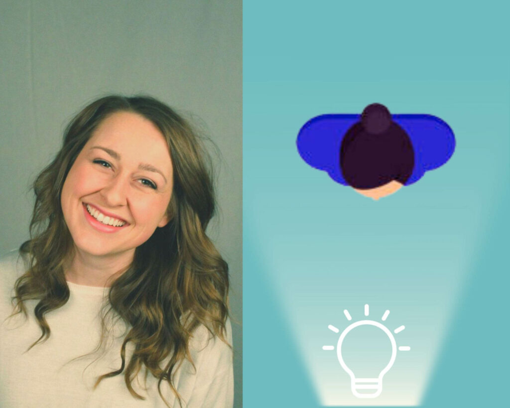 example of setup for front facing lighting and example image 