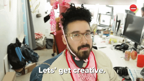 lets get creative gif