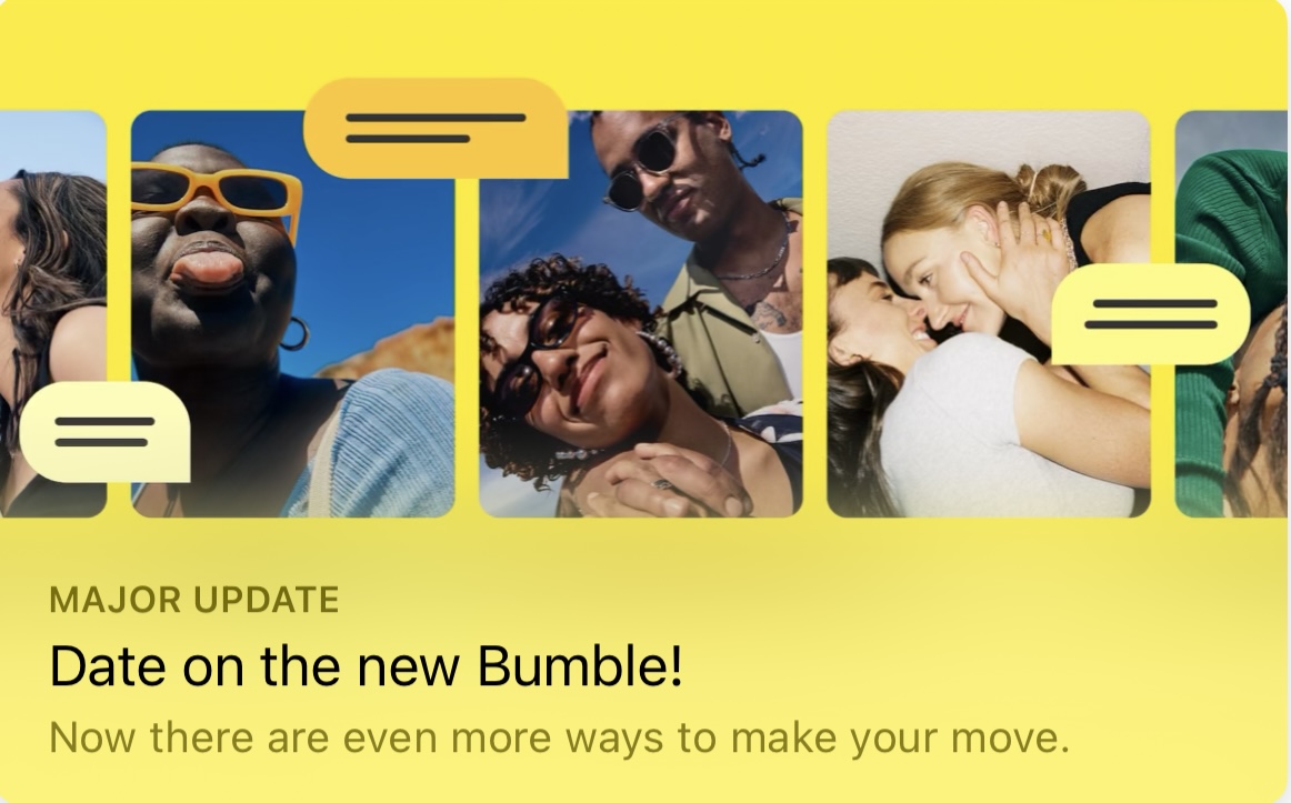 Date on the new bumble, bumble rebrand, what to expect of bumble rebrand