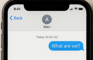 what are we text message on smartphone