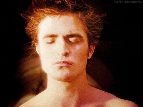 edward cullen, vampire, glowing in the sunlight